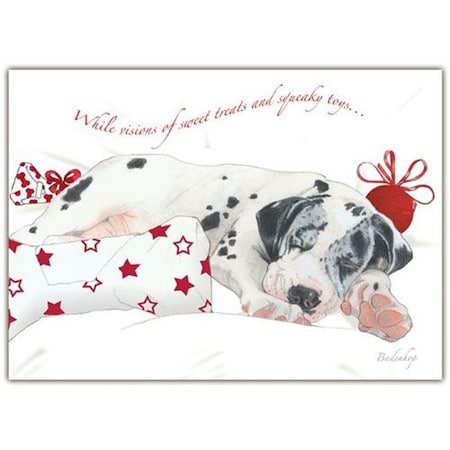 Pipsqueak Productions C569 Great Dane Holiday Boxed Cards